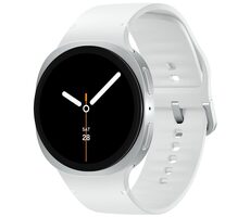 Samsung Galaxy Watch 8 (40 mm) LTE silber / Smartwatch / AMOLED / LTE / WLAN / Bluetooth / GPS / Wear OS