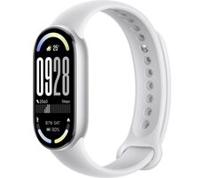 XIAOMI SMART Band 10 silber / Fitnessarmband / 1,72" AMOLED / 212x520 / 5ATM / BT