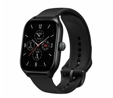 Brandneu - Amazfit GTS 4 Infinite Black / Smartwatch / 1,75" AMOLED / Herzfrequenzsensor / BT 5.0 / Wi-Fi / GPS / brandneu