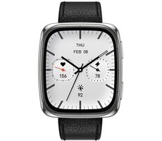 Amazfit Active 2 Square, schwarz / Smartwatch / 1,75" AMOLED / 5 ATM / Bluetooth 5.2 / NFC / GPS