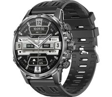 Blitzwolf BW-AT6 PLUS Schwarz / Smartwatch / 1,75 Zoll / Bluetooth 5.3 / IP67 / Android & iOS