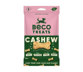 BeCoThings Beco Treats Belohnung für Hunde Cashew 70g