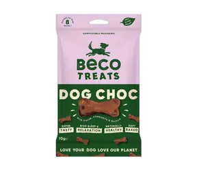 BeCoThings Beco Treats Belohnung für Hunde Dog Choc 70g