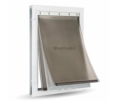 PetSafe Extreme Weather M / Aluminiumtür / 276 x 397 mm / Öffnung: 209 x 311 mm / max. 18 kg