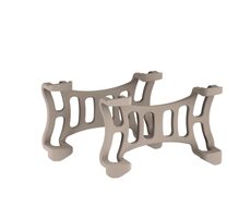 TRACTIVE TRDOG6CBR2 Gummi-Befestigungsclips für GPS DOG 6 (2 Stück) braun