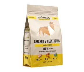 animALL Huhn & Gemüse 3 kg / Hundepellets