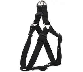 Dog Fantasy Geschirr Classic XL schwarz 3,8x75-110 cm