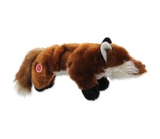 Dog Fantasy Toy - Plüschfuchs mit quietschenden schwarzen Pfoten 45cm