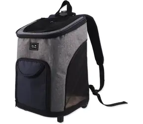 Dog Fantasy Reisetasche 2in1 Swift auf Rädern 33x30x50cm