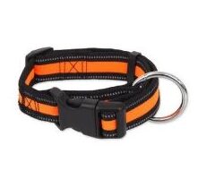 Dog Fantasy Halsband Neopren L orange 3,2x39-60cm