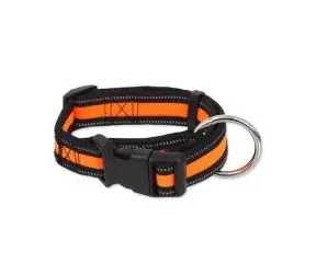 Dog Fantasy Halsband Neopren L orange 3,2x39-60cm