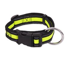 Dog Fantasy Halsband Neopren L limone 3,2x39-60cm