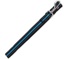 Dog Fantasy Leine Neopren S blau 2x120cm