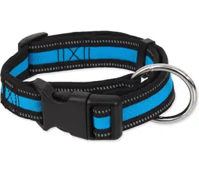 Dog Fantasy Neoprenhalsband S blau 2x27-37cm
