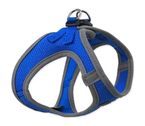 Dog Fantasy Geschirr Puppy XL blau 53-58cm