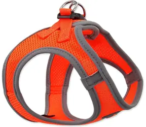 Dog Fantasy Geschirr Puppy XS orange 32-36cm