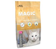 Magic Litter Kitten Bentonit Ultra White Babypuder 10 l