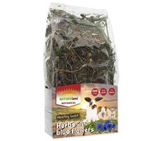 Nature Land Botanische Kräuter mit blauen Blüten, 100 g
