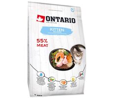 Ontario Kitten Lachs 2kg / Kätzchenfutter 
