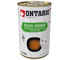Ontario Katzengetränk Ente 135g