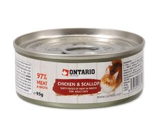 Ontario Hähnchenstücke und Muscheln in Dosen, 95 g