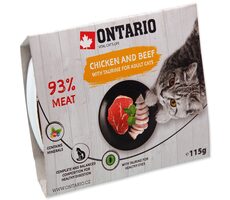 Ontario Chicken mit Rindfleisch und Taurin 115g