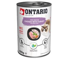 Ontario Hühner- und Putenpastete in Dosen, 400 g
