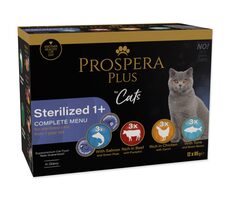 Prospera PLUS Cat Sterilized 1+ Beutel Multipack 12x 85g