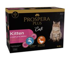 Prospera PLUS Katzen-Kätzchenbeutel Multipack 12x 85g 