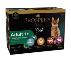 Prospera PLUS Cat Adult 1+ Beutel Multipack 12x 85g