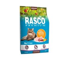 Rasco Premium Senior Truthahn mit Cranberry und Brunnenkresse 2kg / Granulat für ausgewachsene Katzen 