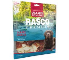 Rasco Premium Büffelknoten 5cm mit Entenfleisch 500g