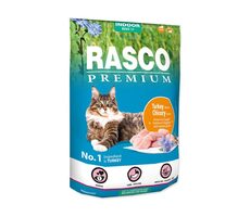 Rasco Premium Indoor Truthahn mit Zichorienwurzel 400g / Granulat für ausgewachsene Katzen 