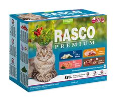 Rasco Premium Sterilisierter Beutel Multipack 12x 85g