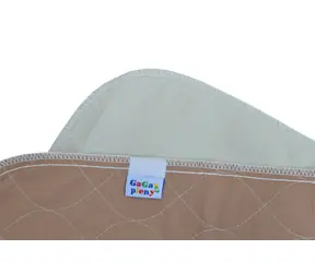 GaGa's Saugfähige Hundeunterlage, Braun, XL