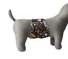 GaGa's Inkontinenzgürtel für Hunde Dots M