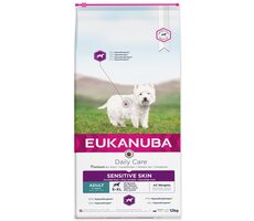Eukanuba Daily Care Sensitive Skin 12kg / Granulat für Hunde / empfindliche Haut