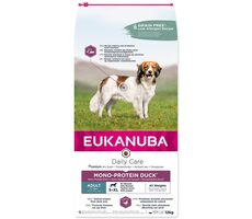 Eukanuba Daily Care Adult Mono Protein Duck 12kg / Granulat für Hunde 