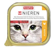 Beaphar Pâté Nierendiät für Katzen Huhn 100g