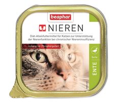 Beaphar Pâté Nierendiät für Katzen Ente 100g