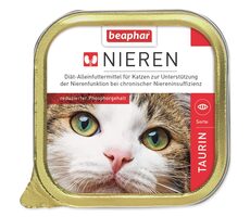 Beaphar Pâté Nierendiät für Katzen mit Taurin 100g
