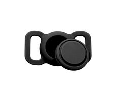 Mobile Origin AirTag Haustierhalsband schwarz / Airtag-Halsbandclip