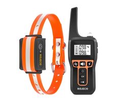 Rojeco Elektrisches Antibellhalsband 1000m PD529 (orange)