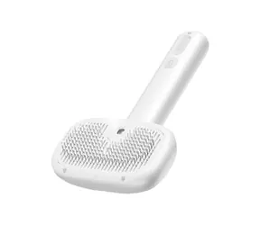 Rojeco Haarbürste mit Dampffunktion (weiß)