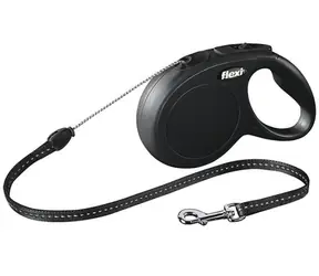 Flexi Classic S Seil 8m schwarz