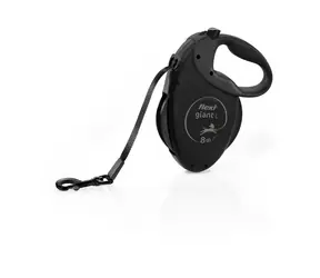 Flexi Giant L Black Edition Leine 8m schwarz / Leine 