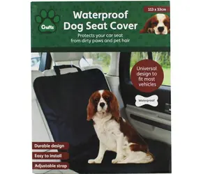 Crufts wasserdichter Einzelsitzbezug 113 cm x 53 cm