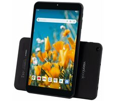 Umax VisionBook 8L PLUS schwarz / 8" IPS / QC 1,6GHz / 2GB / 32GB ROM / 5MP+2MP / Wi-Fi / BT / Android 12
