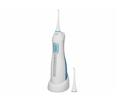 ProfiCare PC-MD 3026 weiß / Munddusche / 2 Düsen / 3 Druckstufen / IPX7 / Tankvolumen 150ml / Ladestation