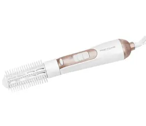 ProfiCare PC-HAS 3011 weiß / Lockenstab / 800W / 2 Bürstenaufsätze / 2 Temperaturen / drehbares Kabelgelenk / Schlaufe